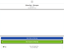 Tablet Screenshot of chinastarchicopee.com